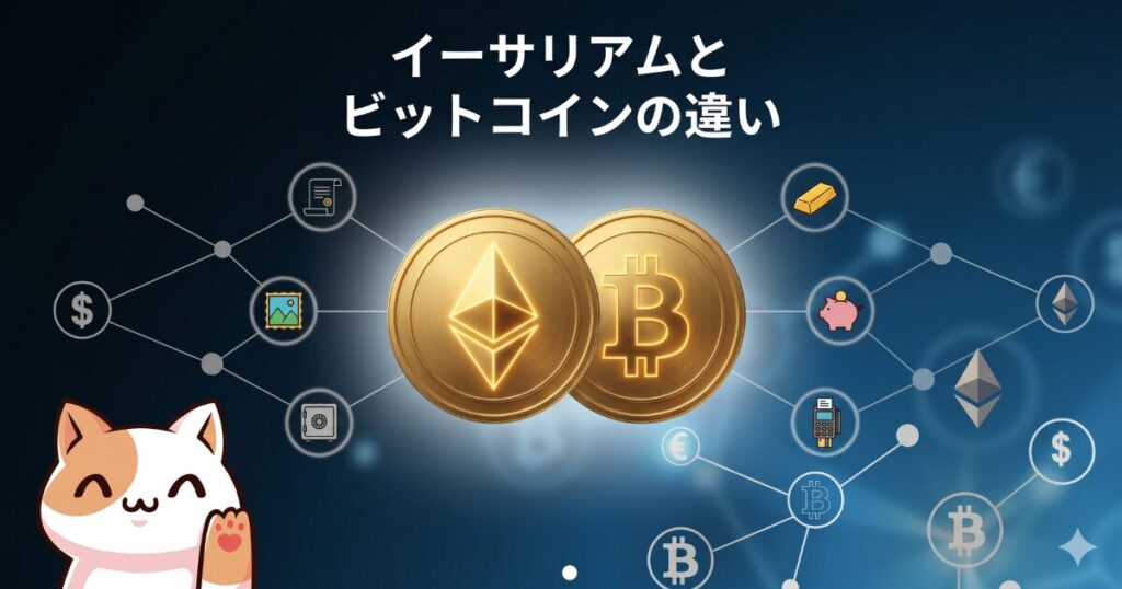イーサリアムとビットコインの違い